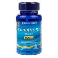 Holland & Barrett - Witamina B1, 100mg, 100 tabletek