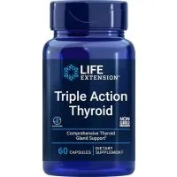 Life Extension - Triple Action Thyroid, Jod, 60 vkaps