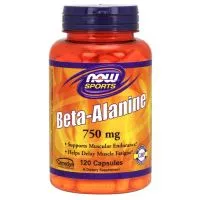 ﻿NOW Foods - Beta Alanina, 750 mg, 120 kapsułek