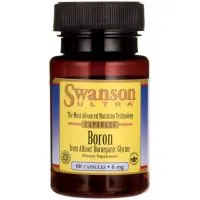 ﻿Swanson - Bor, w Postaci Chelatu Glicynowego, 6mg, 60 kapsułek