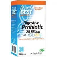 ﻿Doctor's Best - Probiotyk, 20 mld CFU, 30 vkaps 