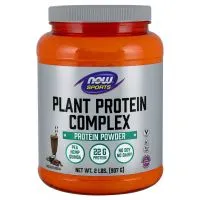 NOW Foods - Plant Protein Complex, Chocolate Mocha, Proszek, 907g