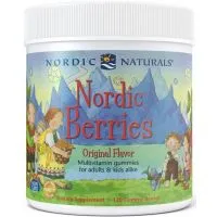 Nordic Naturals - Nordic Berries, Multiwitamina dla Dzieci i Dorosłych, Original, 120 żelek
