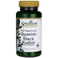 Swanson - Hiszpańska Czarna Rzodkiew Full-Spectrum, 500mg, 60 kapsułek
