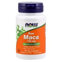 NOW Foods - Maca 6:1 Concentrate, 750mg RAW, 30 vkaps
