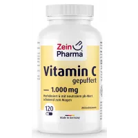 Zein Pharma - Witamina C, Buforowana, 1000mg, 120 kapsułek