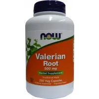 ﻿NOW Foods - Valerian Root, Waleriana, 500mg, 250 vkaps