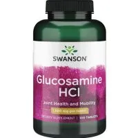 Swanson - Glukozamina HCL, 1500mg, 100 tabletek