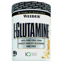  Weider - L-Glutamina, 100% Czysta Wolna Forma, Proszek, 400g