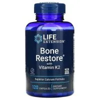 Life Extension - Bone Restore + Witamina K2, 120 kapsułek