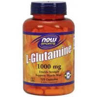 ﻿NOW Foods - L-Glutamina,1000mg, 120 kapsułek