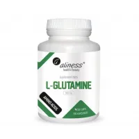 Aliness - L-Glutamine 500 mg, 100 kapsułek roślinnych 