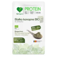 BeOrganic - Białko Konopne BIO w Proszku, 200g