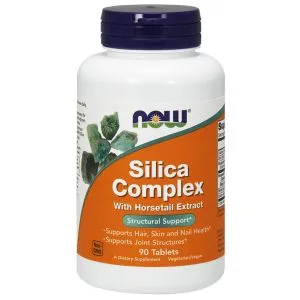 ﻿NOW Foods - Silica Complex, 90 tabletek