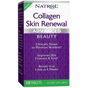 Natrol - Collagen Skin Renewal, 120 tabletek