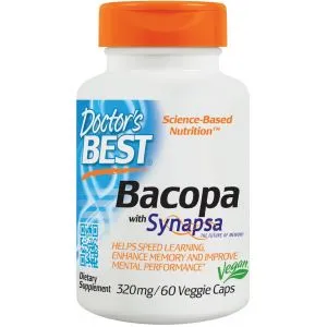 Doctor's Best - Bacopa + Synapsa, 320mg, 60 vkaps