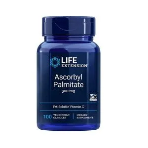 Life Extension - Palmitynian Askorbylu, 500 mg, 100 kapsułek roślinnych