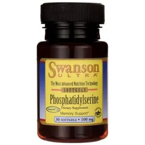 Swanson - Fosfatydyloseryna, 100mg, 30 kapsułek miękkich