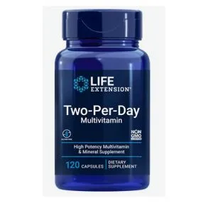 Life Extension - Two-Per-Day, 120 kapsułek