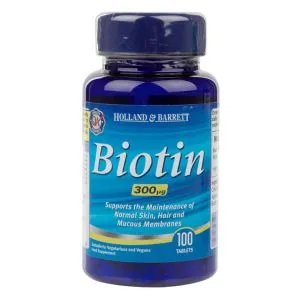 Holland & Barrett - Biotyna, 300mcg, 100 tabletek