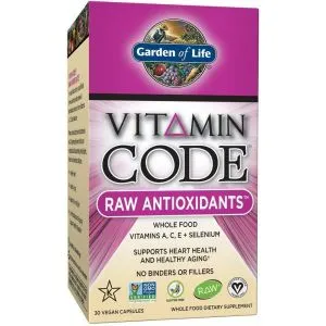 Garden of Life - Vitamin Code RAW, Antyoksydanty, 30 kapsułek