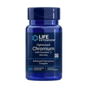 Life extension - Chrom z Crominex 3+, 500mcg, 60 vkaps 