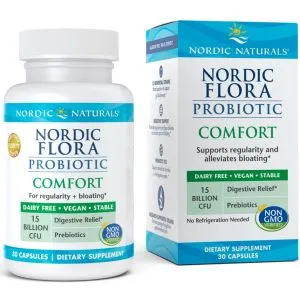 Nordic Naturals - Nordic Flora Probiotic Comfort, 15 billion CFU, 30 kapsułek