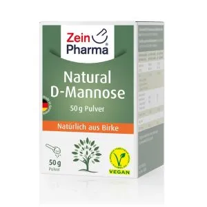 Zein Pharma - D-Mannoza, Natural D-Mannose, Proszek, 50g
