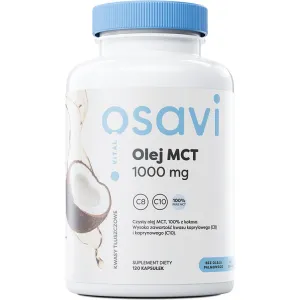 Osavi - Olej MCT, 1000mg, 120 kapsułek miękkich
