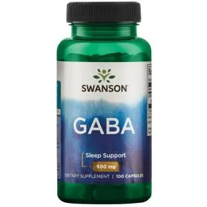 Swanson - GABA, 500mg, 100 kapsułek