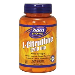 NOW Foods - Cytrulina, L-Cytrulina, 1200mg, 120 tabletek