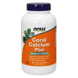 NOW Foods - Coral Calcium Plus, Wapno, 250 vkaps