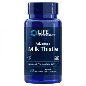 Life Extension - European Milk Thistle, 60 kapsułek miękkich