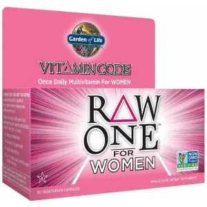 ﻿Garden of Life - Vitamin Code RAW ONE, Multiwitaminy dla Kobiet, 30 vkaps