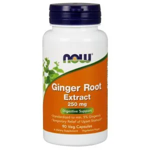 NOW Foods - Ginger Root Extract, 250 mg, 90 vkaps