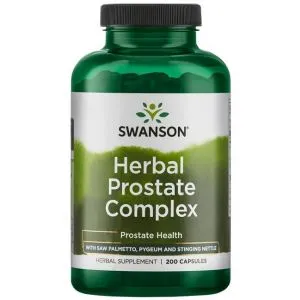 ﻿Swanson - Herbal Prostate Complex, 200 kapsułek