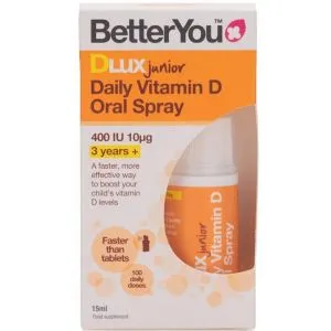 BetterYou - DLux Junior Daily Witamina D Oral Spray, 15 ml
