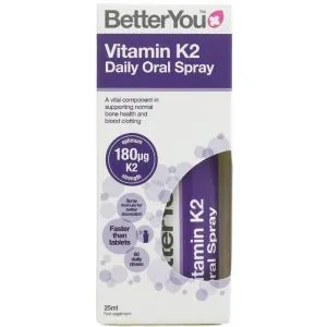 BetterYou - Witamina K2 Oral Daily Oral Spray, 25 ml