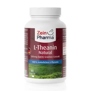 Zein Pharma - L-Teanina, 500mg, 90 kapsułek