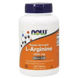 NOW Foods - L-Arginina, 1000mg, 120 tabletek