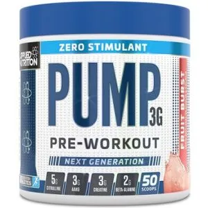 Applied Nutrition - Pump Zero Stimulant, Fruit Burst, Proszek, 375g