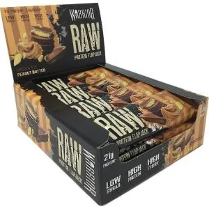 Warrior - Raw Protein Flapjack, Czekoladowe Masło Orzechowe, 12 Batonów