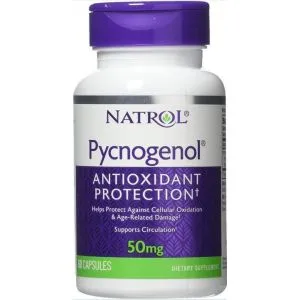 Natrol - Pycnogenol, 50mg, 60 kapsułek