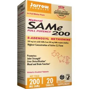 Jarrow Formulas - SAMe 200, 20 tabletek