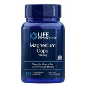 Life Extension - Magnesium Caps, Magnez, 500mg, 100 vkaps