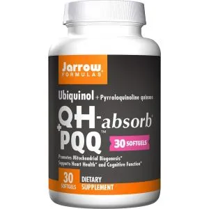 ﻿Jarrow Formulas - Ubiquinol QH-absorb + PQQ, 30 kapsułek miękkich