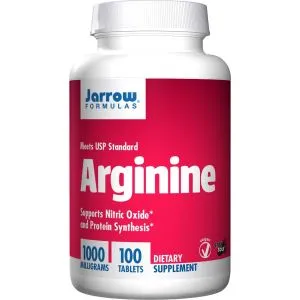 ﻿Jarrow Formulas - Arginina, 1000mg, 100 tabletek