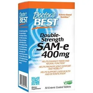 Doctor's Best - SAMe, 400mg, 30 tabletek