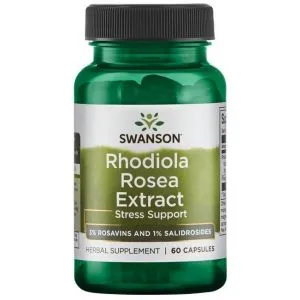 Swanson - Rhodiola Rosea Extract, 60 kapsułek