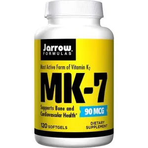Jarrow Formulas - Witamina K2 MK-7, 90 mcg, 120 kapsułek miękkich